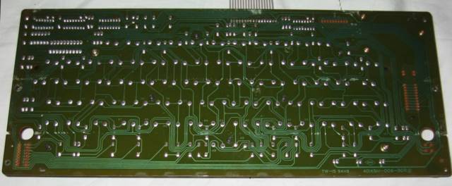 BBC Model B Issue 7 keyboard bottom