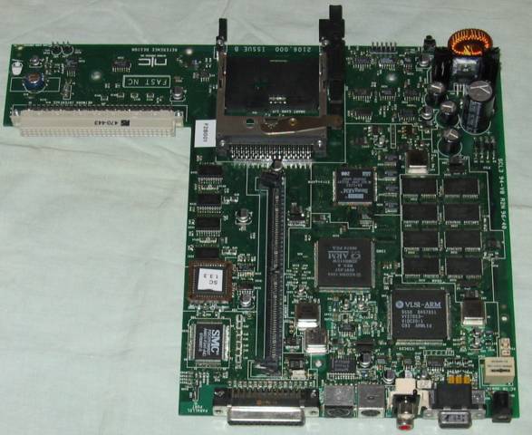Acorn FastNC circuit board back