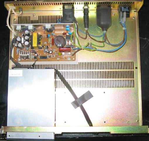 Master Compact disc unit open