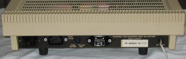 Master Compact disc unit back