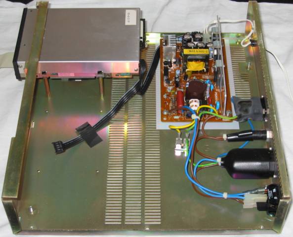 Master Compact disc uit open right