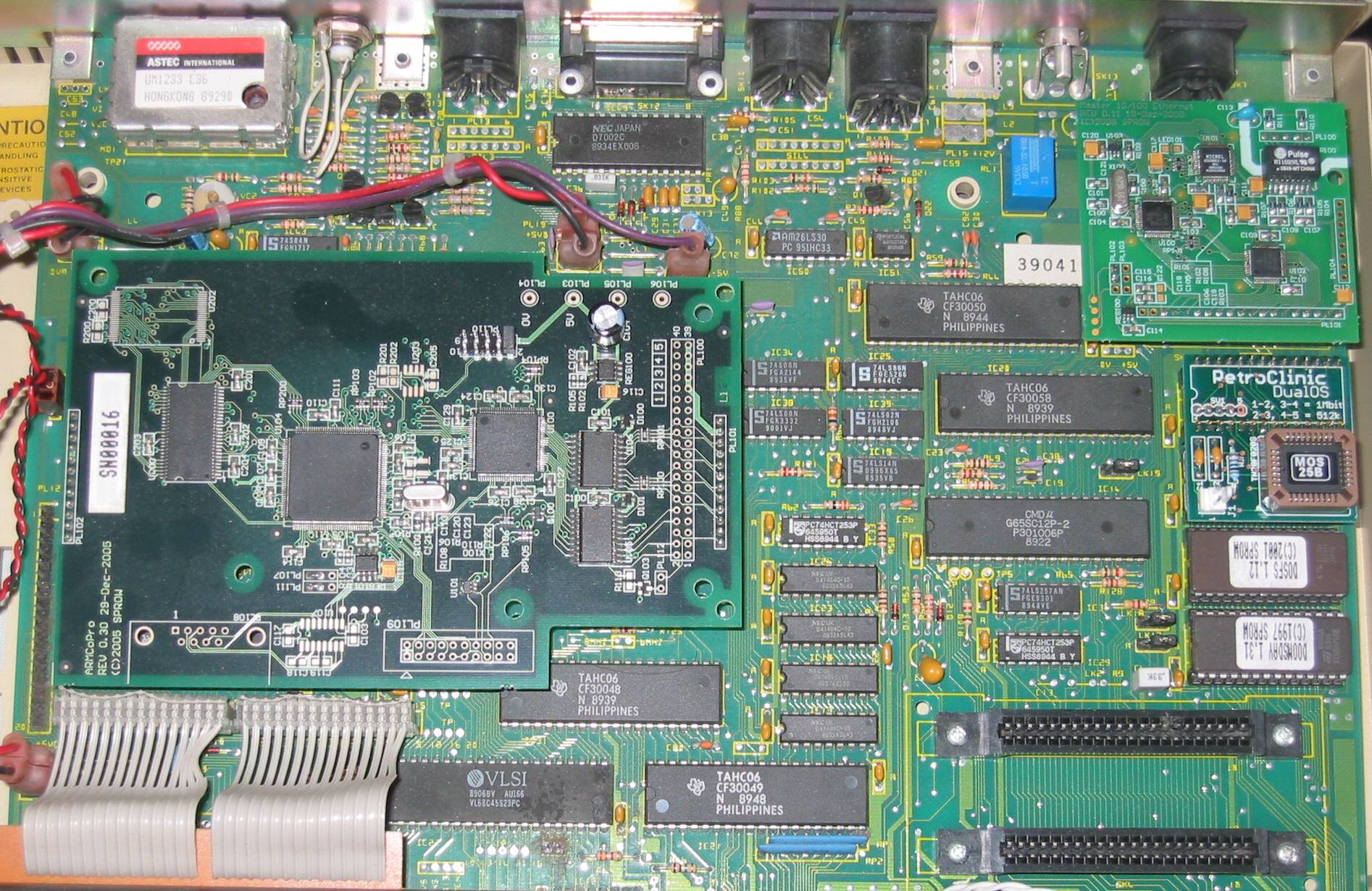 Upgraded Master 128 circuit board HiRes