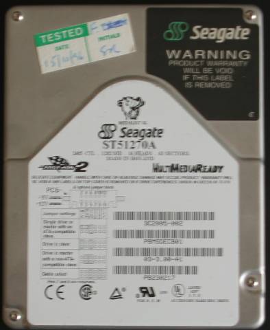 STB20M Seagate Medalist Hard Disc