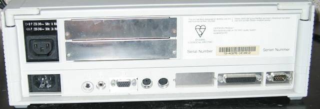 Risc PC 700 back
