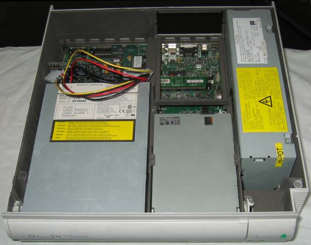 Acorn 2 slice Risc PC 700 with 2nd slice removed