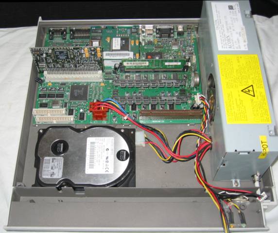 Acorn 2 slice Risc PC 700 with both slices removed