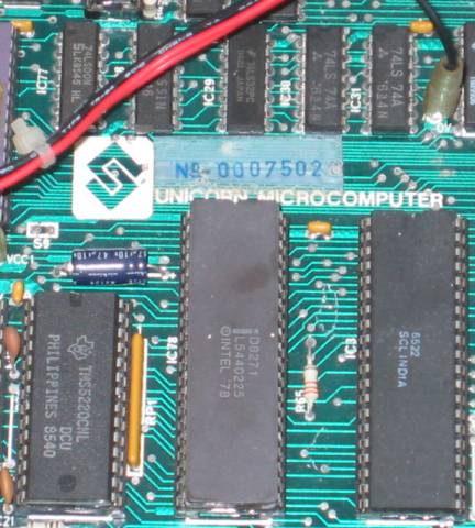 SCL Unicorn lable