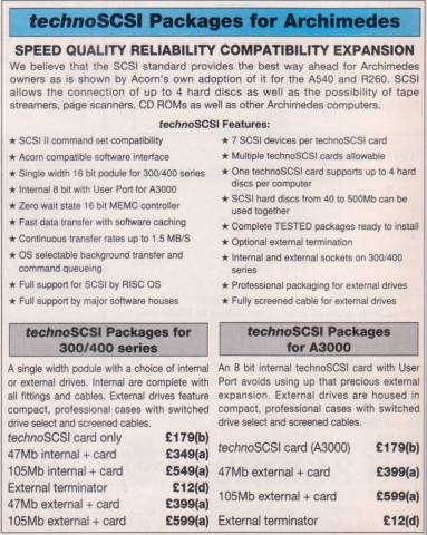 Technomatic technoSCSI ad
